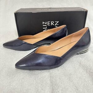 Naturalizer Havana midnight leather flats size 7.5 W